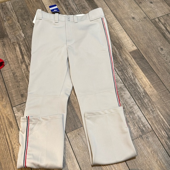 Mizuno Light Gray Baseball Pants - Picture 1 of 7